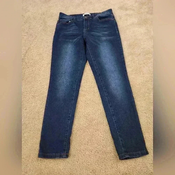 Vintage Viole Deniem Blue Jeans Womens Straight Leg Size 10P 31X26 #C57 - Picture 1 of 6